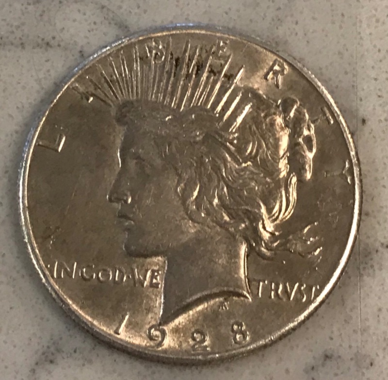 1928-P-Peace-Dollar-Au/MS?